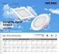 black canless recessed lighting